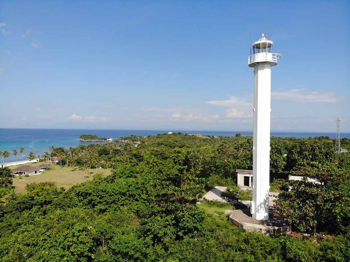 faro de la isla de malapascua filipinas