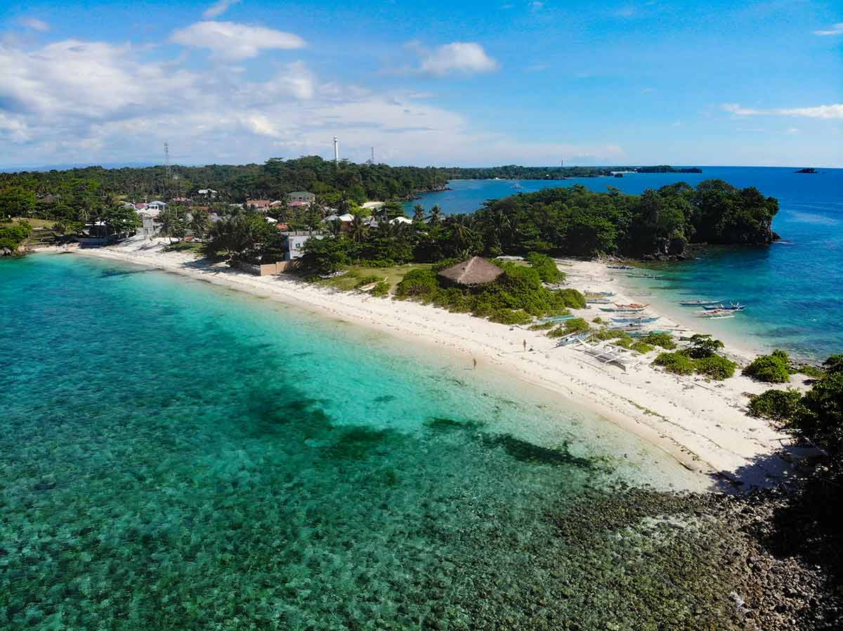 guimbitayan beach que ver en Malapascua Filipinas